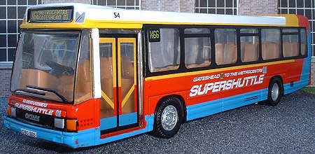 Go-Gateshead Optare Delta Supershuttle.